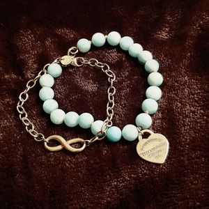 Tiffany & Co Infinity Bracelet Set